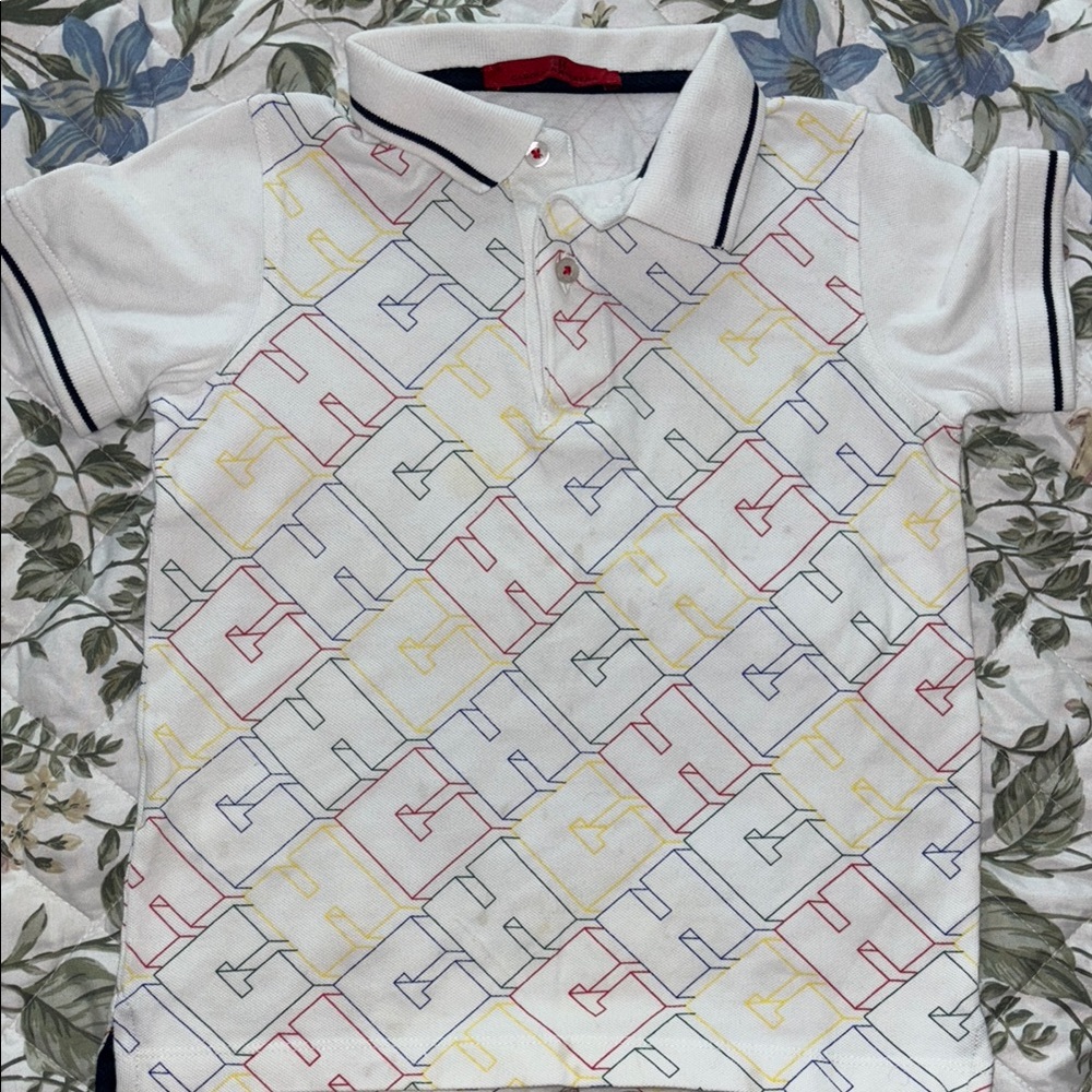 Kids Multicolor Carolina Herrera Polo Shirt